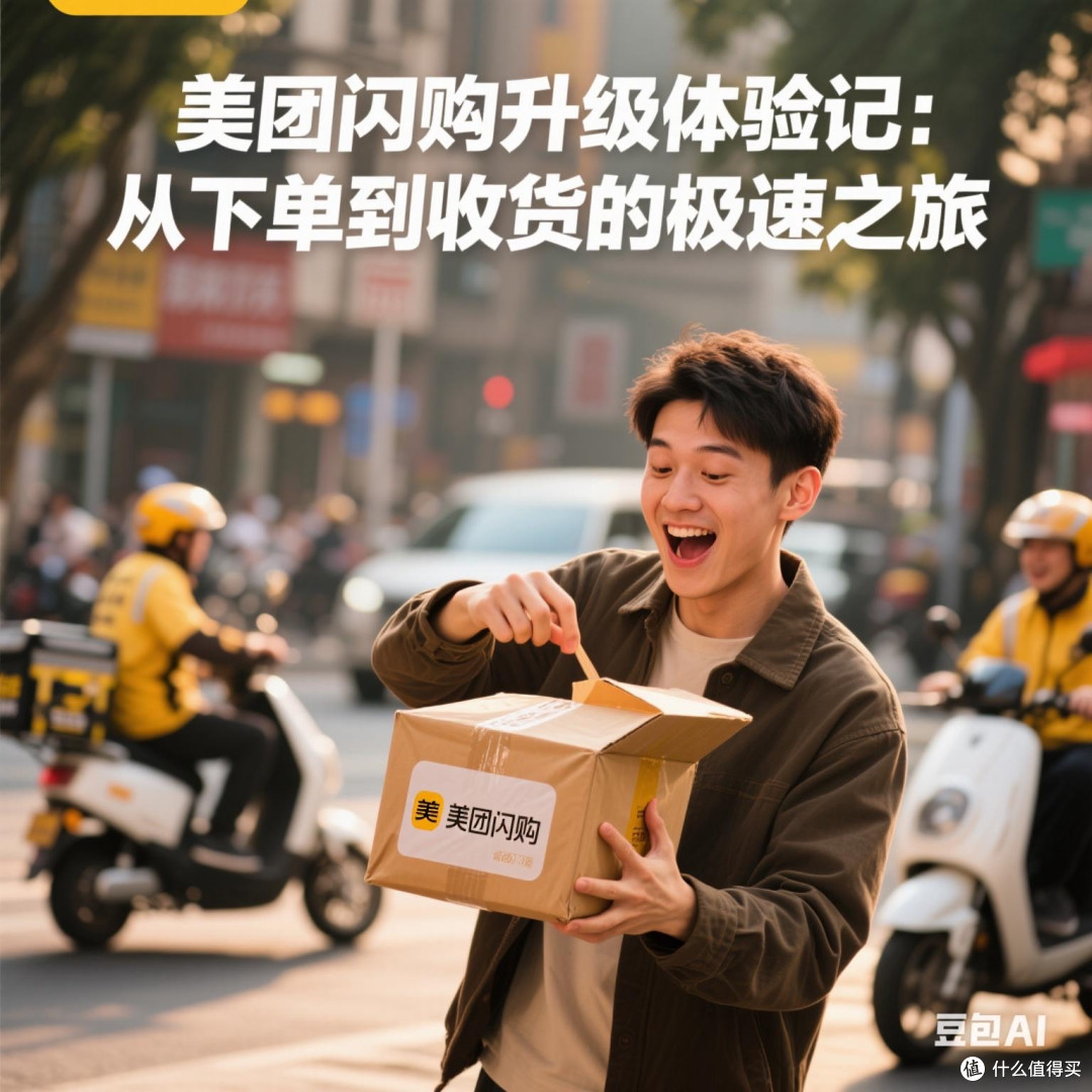 美团闪购升级体验记:从下单到收货的极速之旅