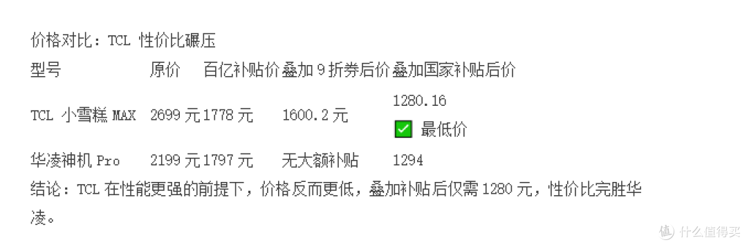 5个真实生活场景告诉你该买谁:TCL小雪糕Max OR 华凌神机Pro