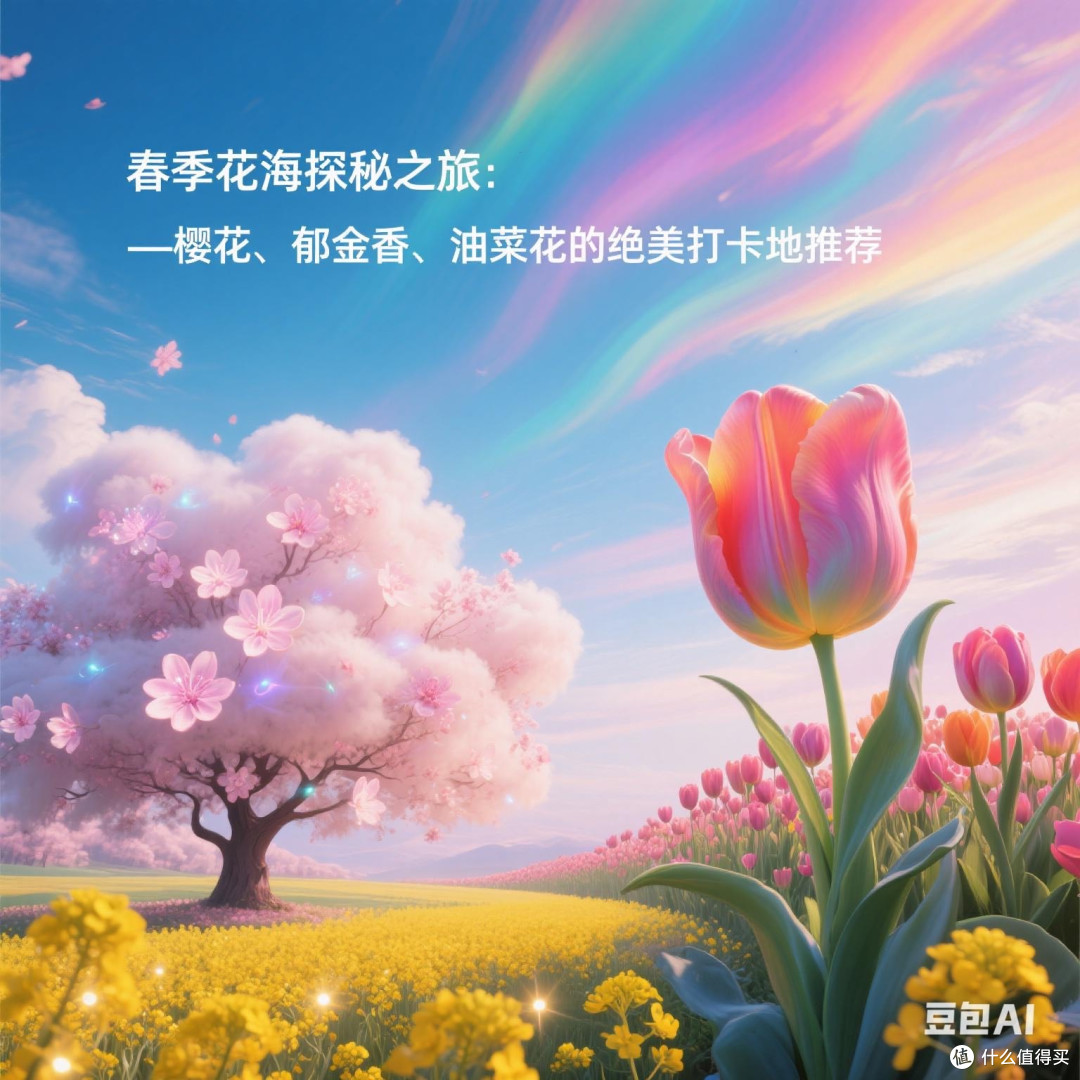 春季花海探秘之旅:樱花、郁金香、油菜花的绝美打卡地推荐!