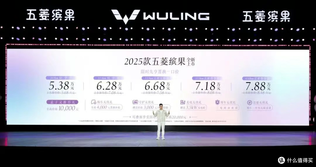 5.38万起!!2025款五菱缤果,性价比小车天花板来了!