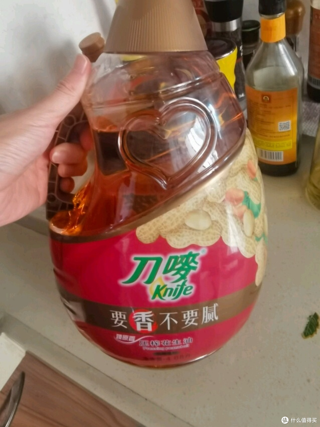刀唛花生油,物理压榨保留原香