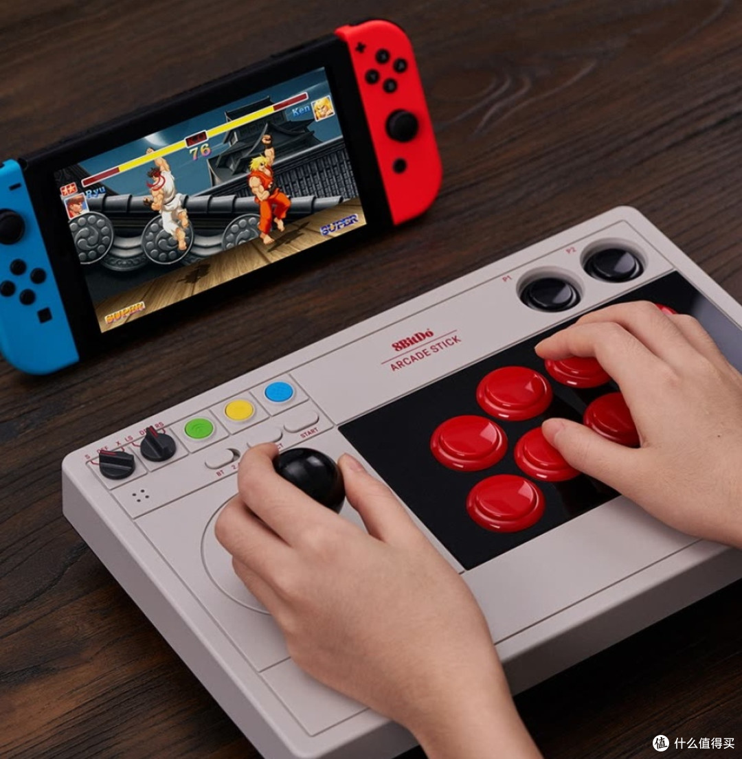 再也不用买游戏币了:八位堂8BitDo街机摇杆V3