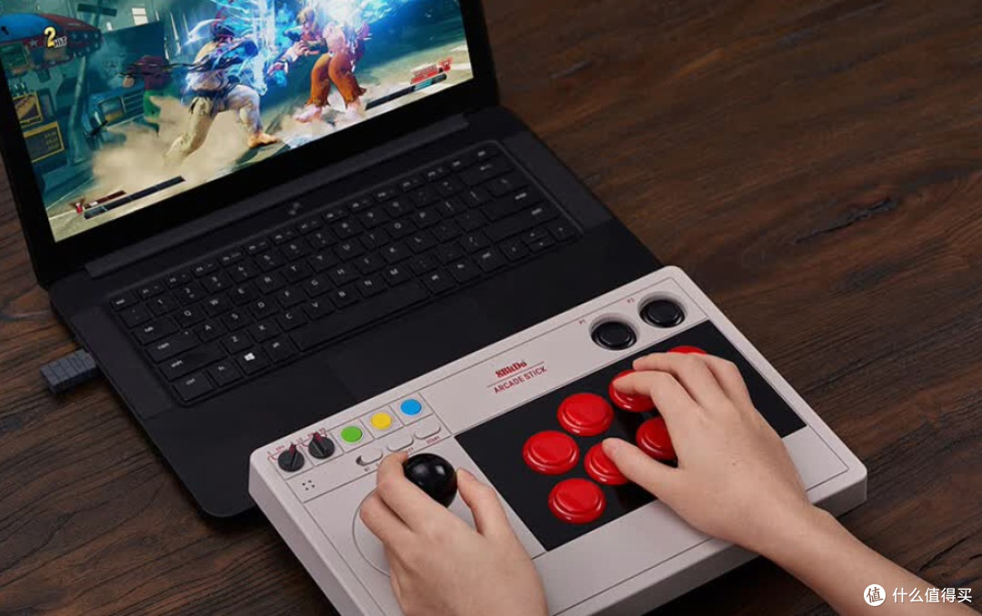 再也不用买游戏币了:八位堂8BitDo街机摇杆V3