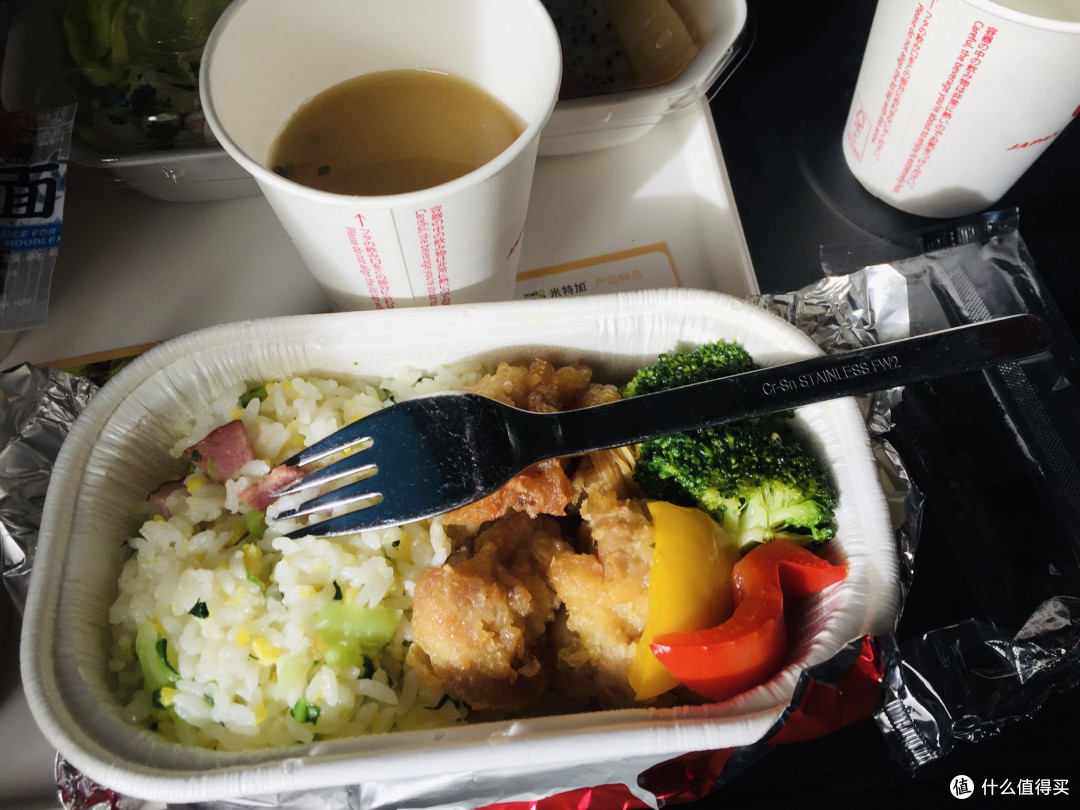 日本航空经济舱豪横餐食,我被哈根达斯征服了,没喝香槟后悔了!