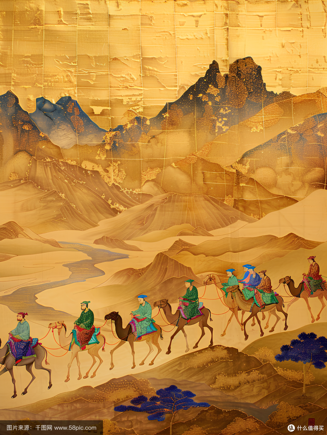 冯艳中国画个展《大生·丝路》,在东座绘美术馆开启!