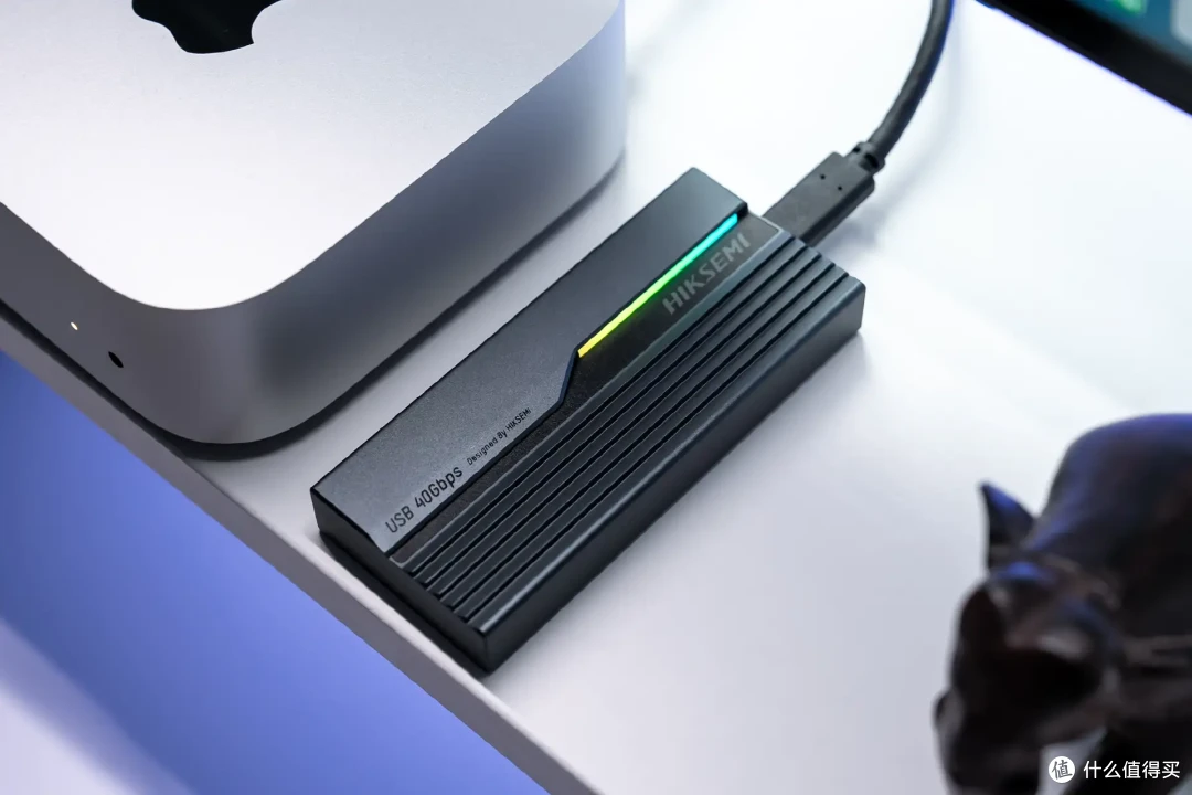 真USB4主控!Mac mini好伴侣,海康存储USB4 SSD硬盘盒体验