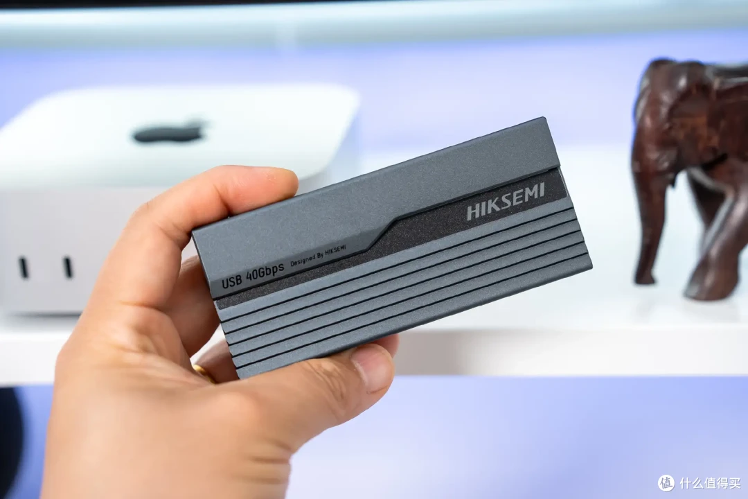真USB4主控!Mac mini好伴侣,海康存储USB4 SSD硬盘盒体验