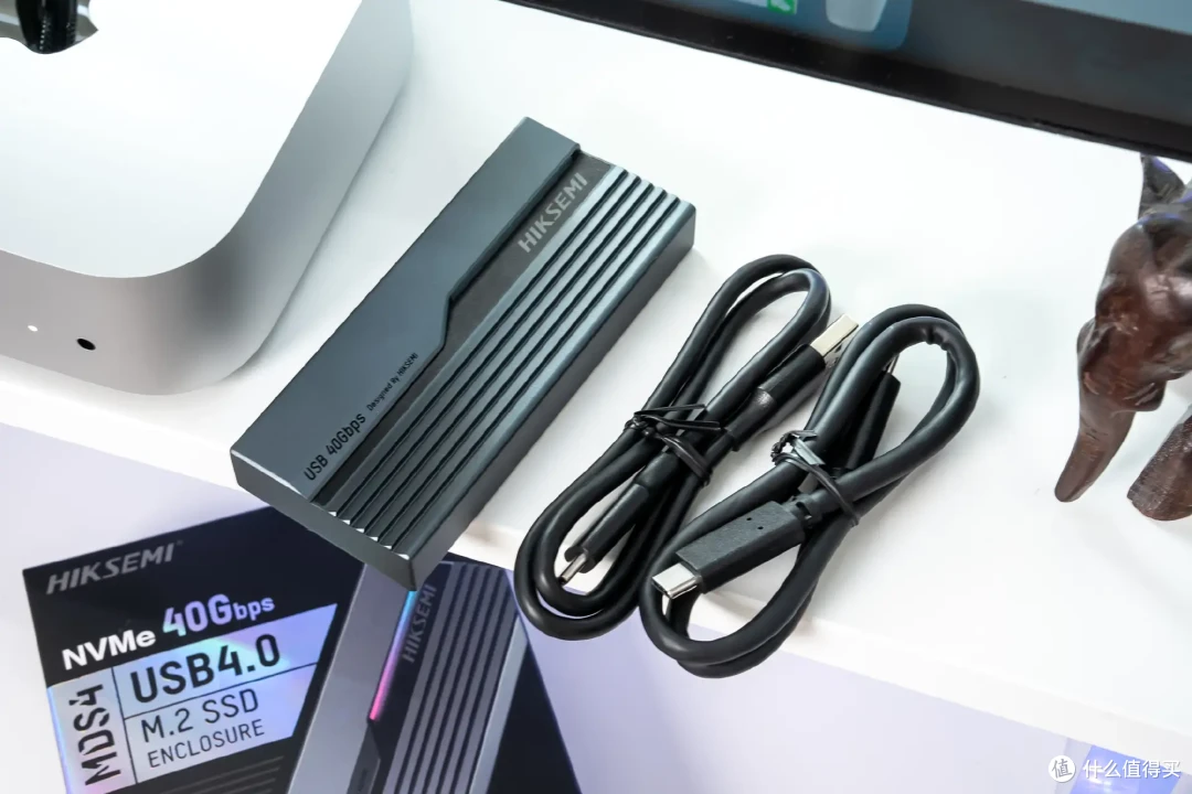 真USB4主控!Mac mini好伴侣,海康存储USB4 SSD硬盘盒体验