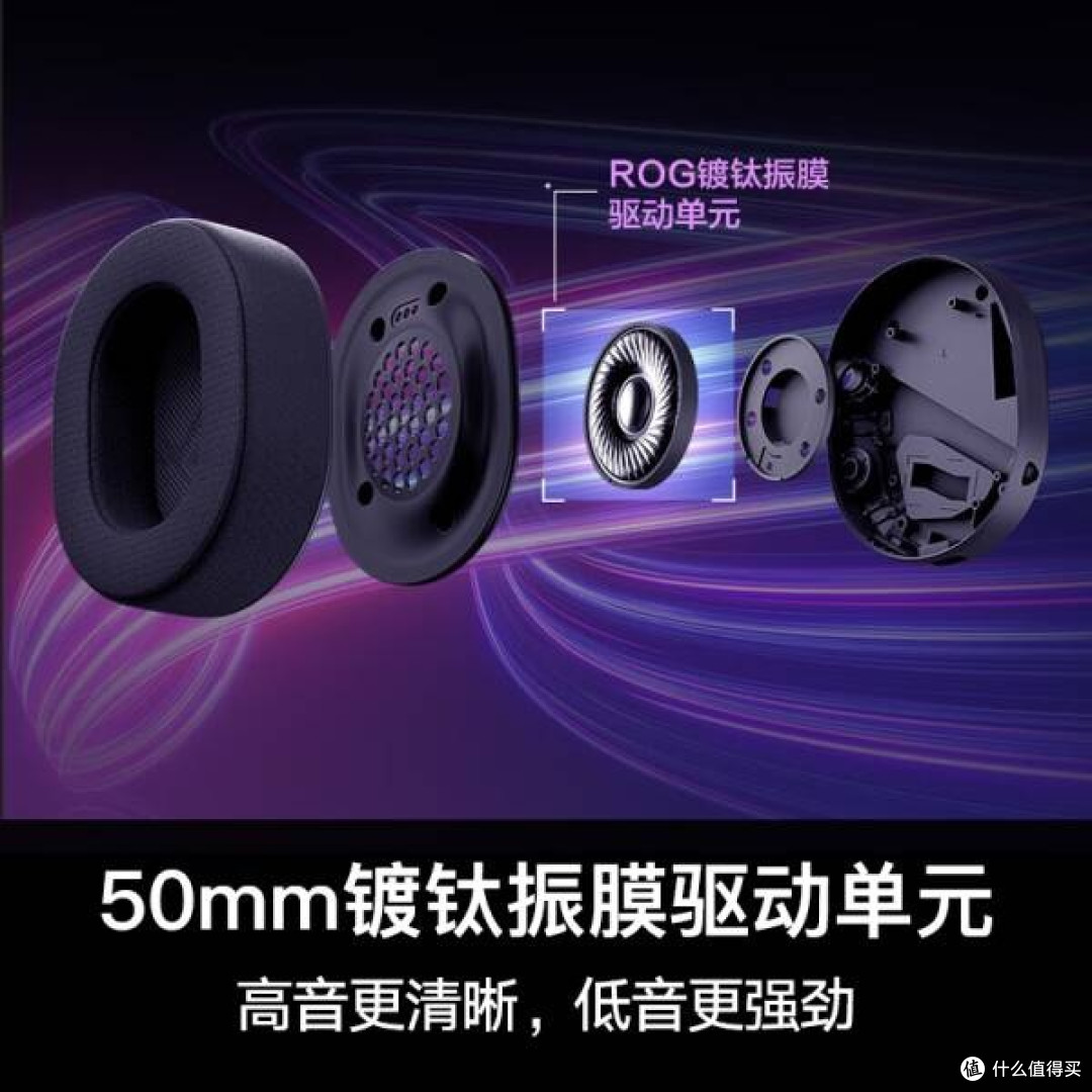 ROG破风电竞耳机：轻量化，炫酷灯效，SpeedNova无线，音质卓越