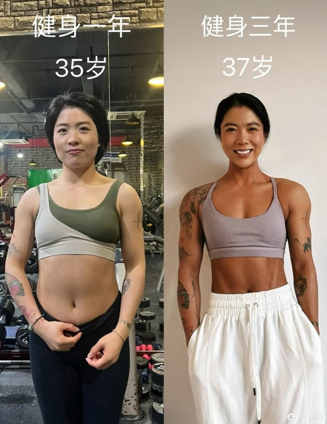 每一步都算数:分享健身历程,开始到现在变化,带给你的正能量。