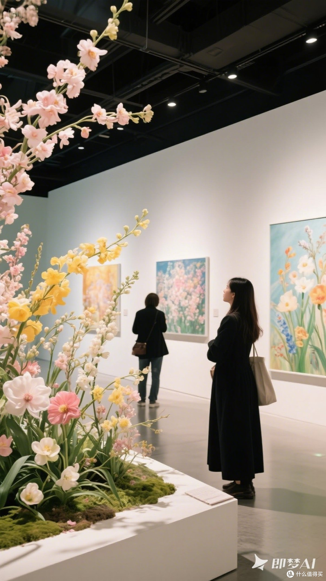 春日逛展人:艺术与花香的邂逅