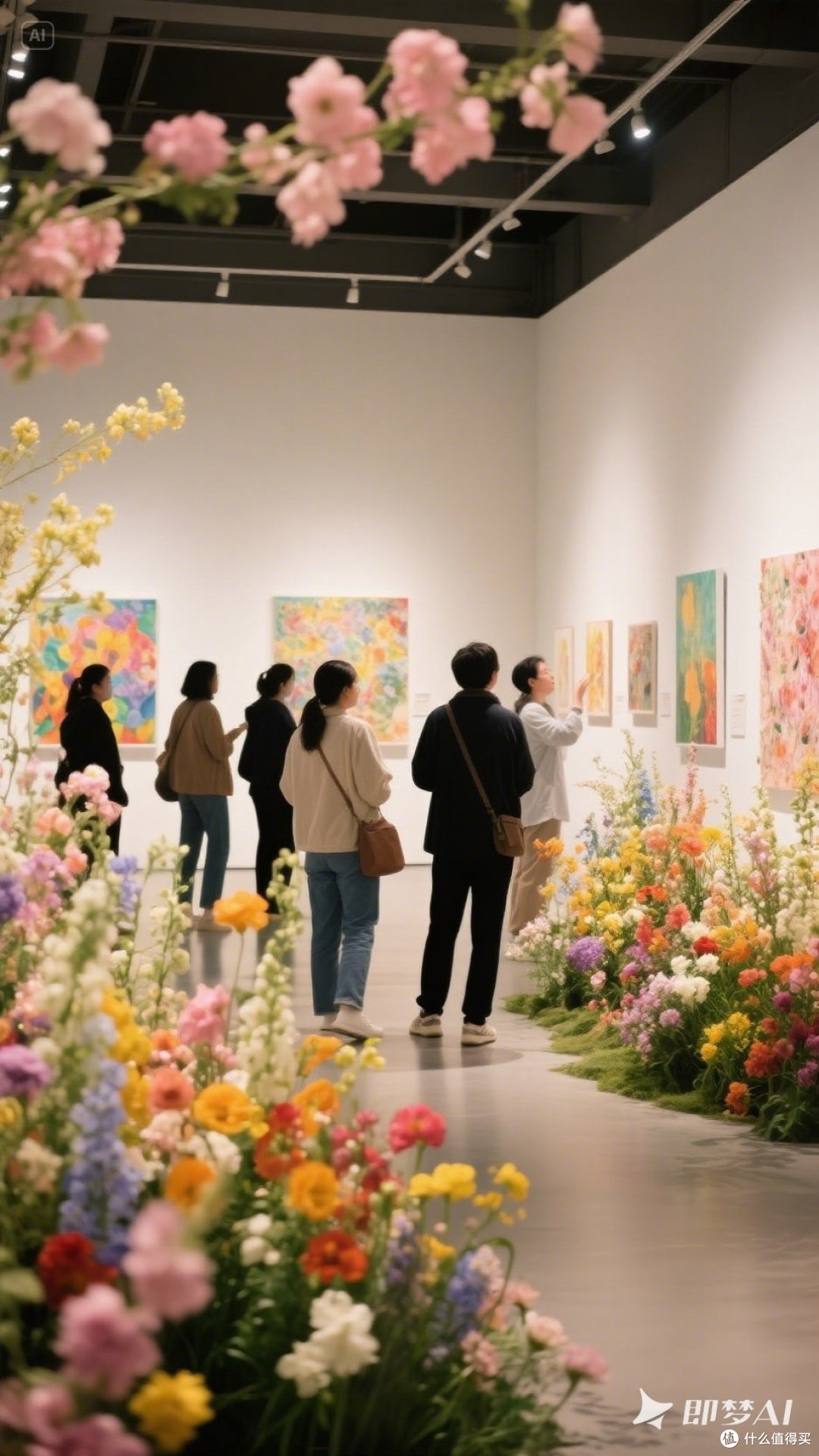 春日逛展人:艺术与花香的邂逅