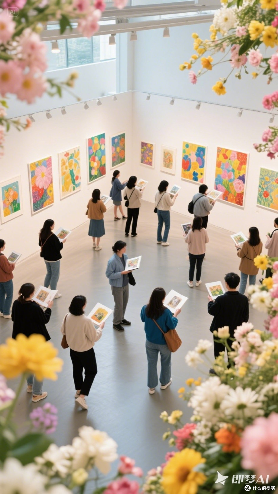 春日逛展人:艺术与花香的邂逅