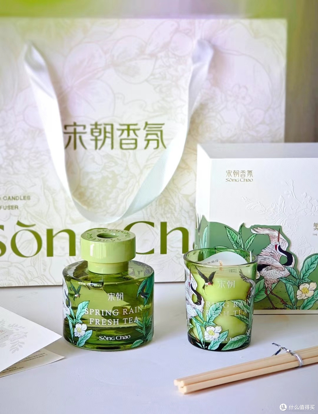 宋朝 春雨清茶 香薰蜡烛:嗅闻诗意,邂逅雅致
