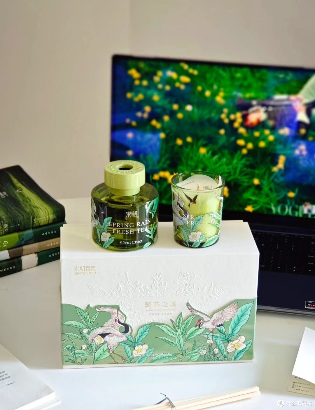 宋朝 春雨清茶 香薰蜡烛:嗅闻诗意,邂逅雅致
