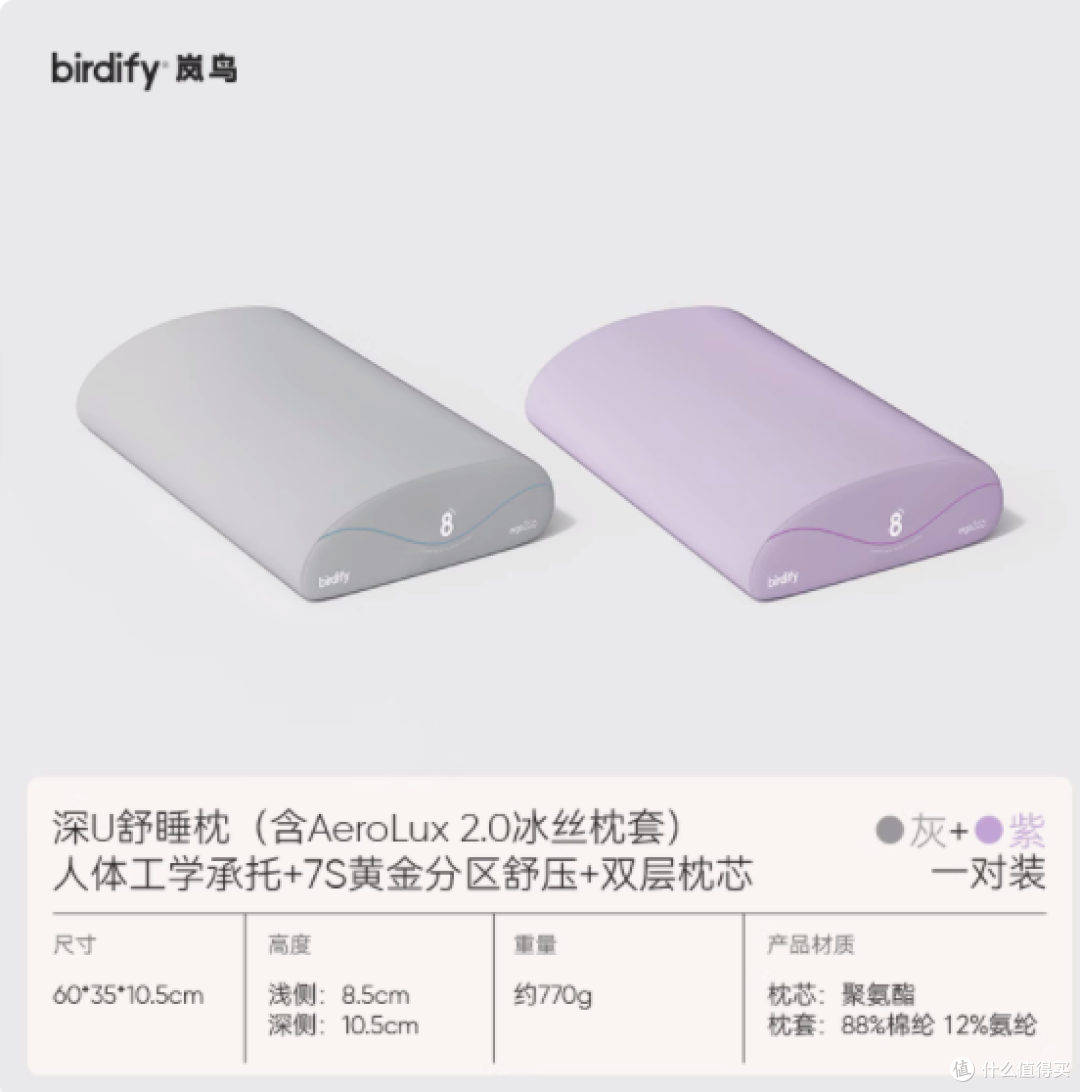 睡眠新宠!birdify深U舒睡枕深度测评
