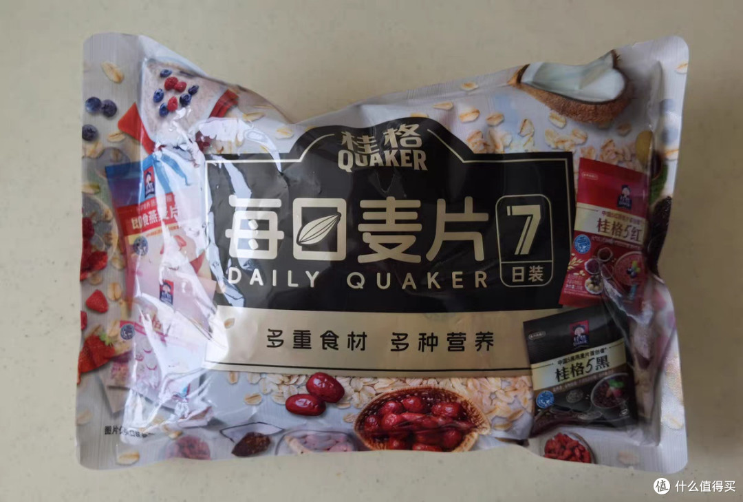 桂格每日麦片7日装测评:多元营养开启活力早餐