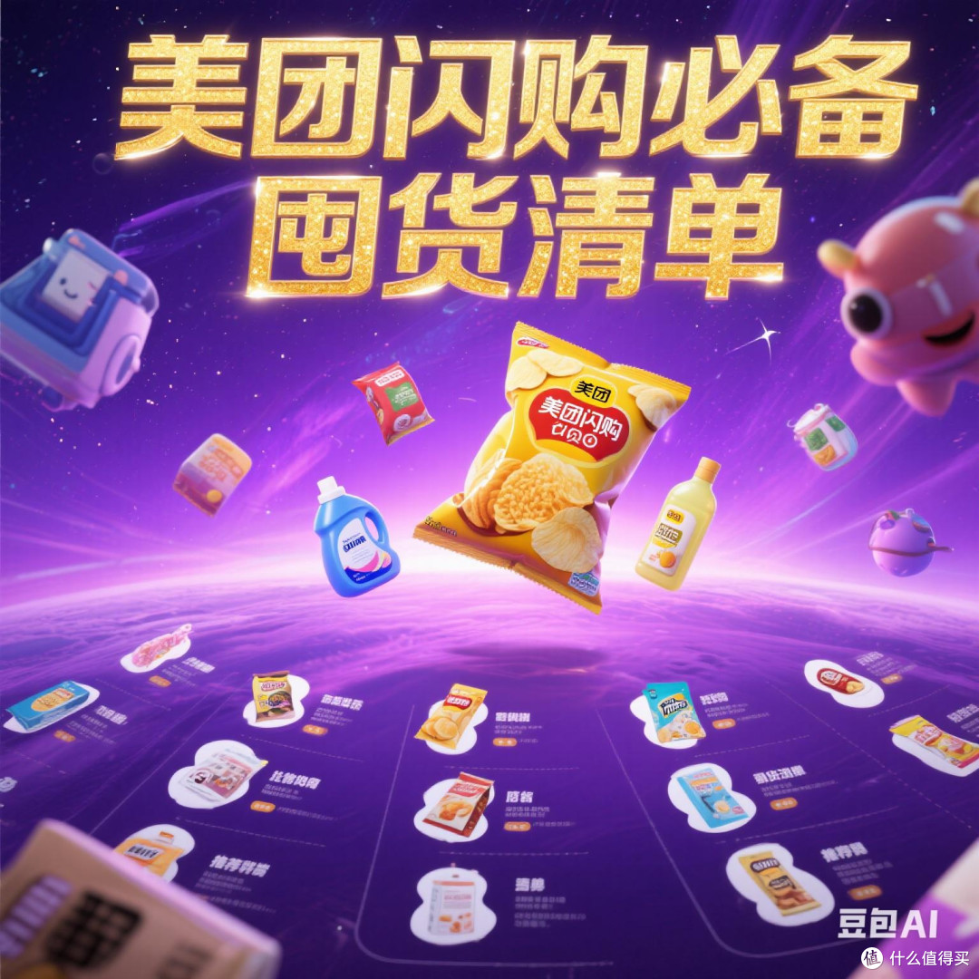美团闪购必备囤货清单