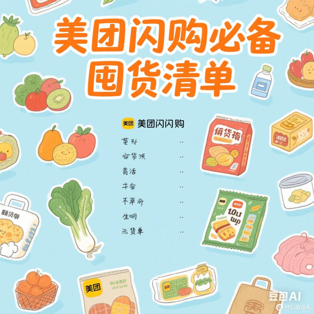 美团闪购必备囤货清单