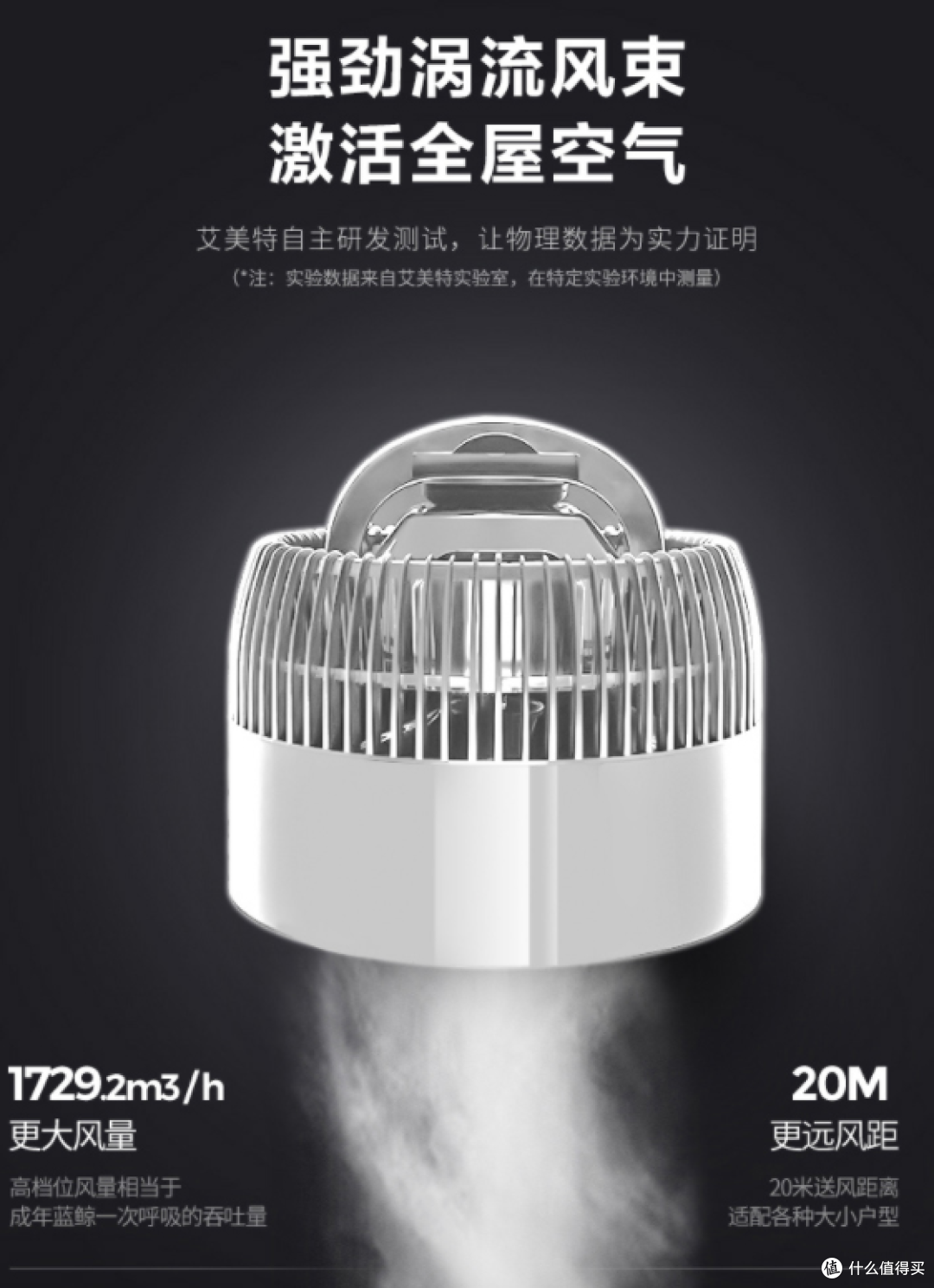 艾美特落地循环扇:让夏日清凉 “活” 起来