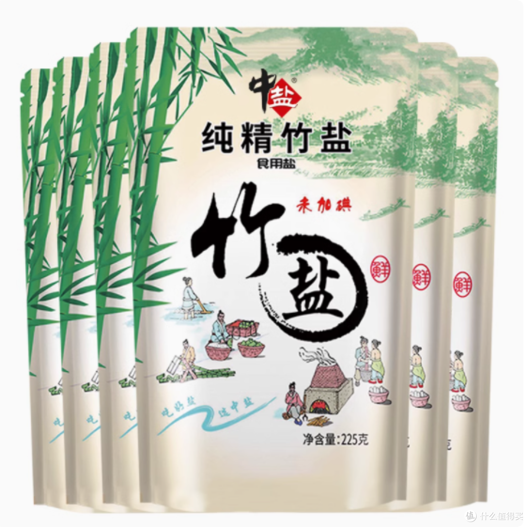 中盐未加碘纯精竹盐:健康之选,品质生活