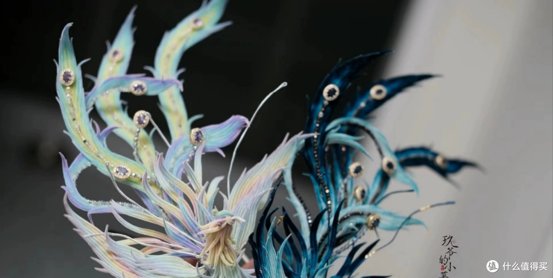 闲鱼发现精美绒花手作