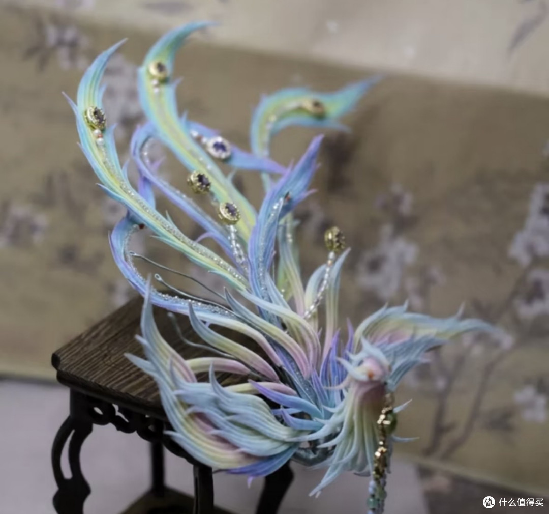 闲鱼发现精美绒花手作