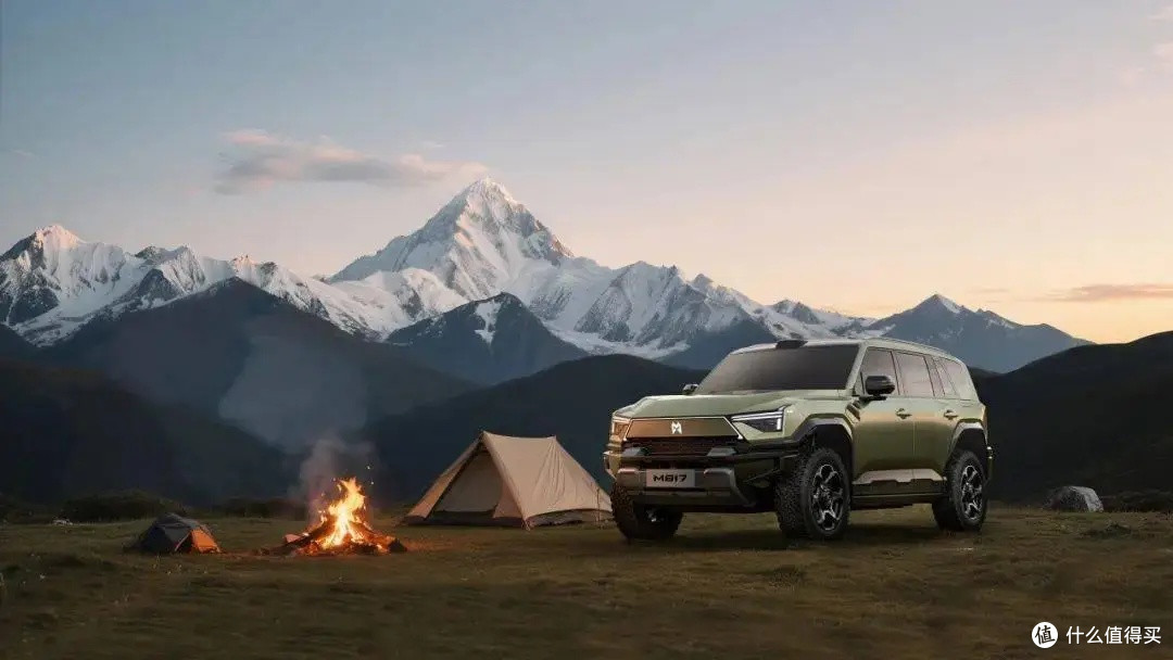 东风猛士 M817“智能越野旗舰 SUV”外观公布