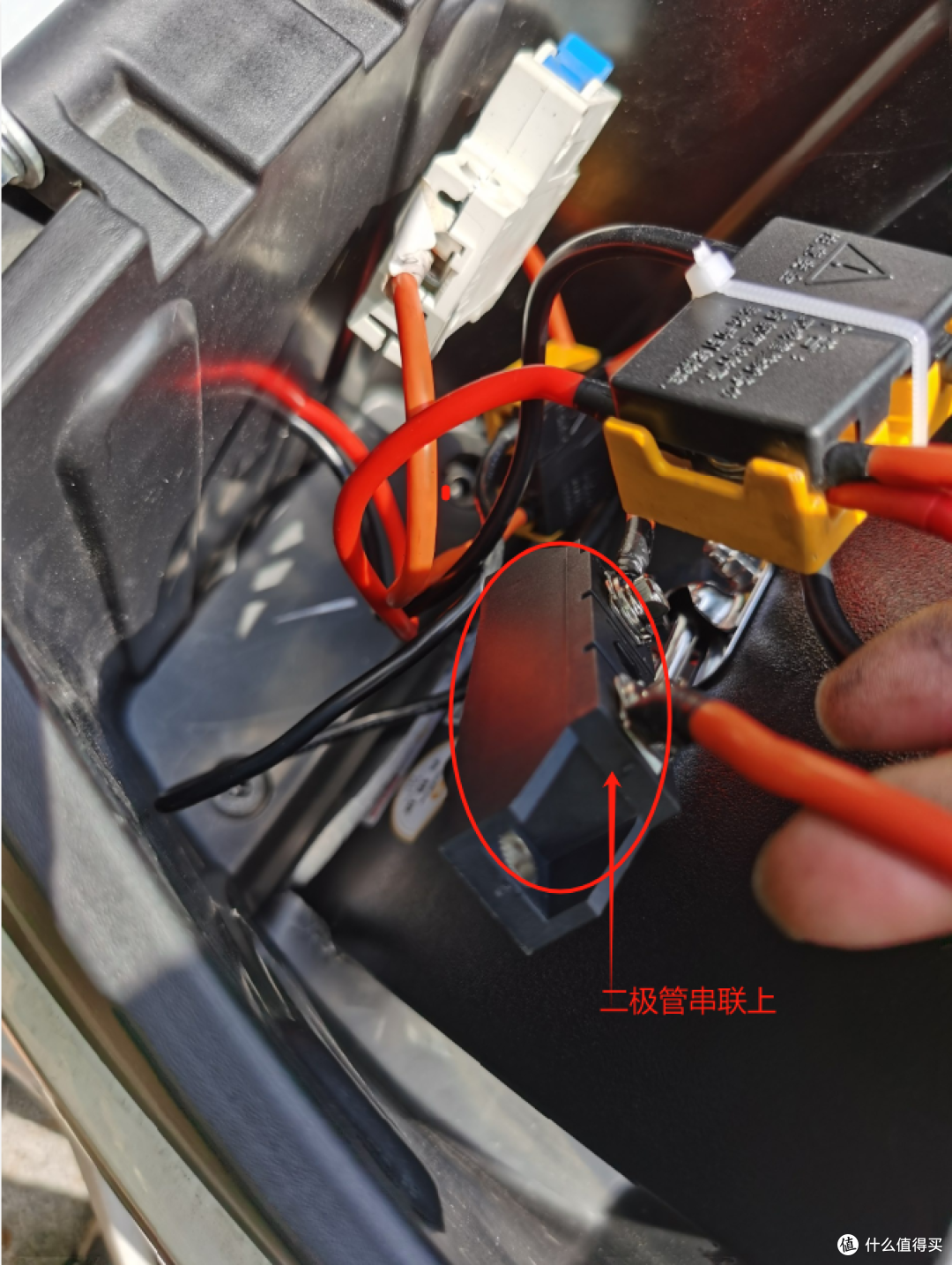 五星钻豹x3铅酸换锂电，上车安装