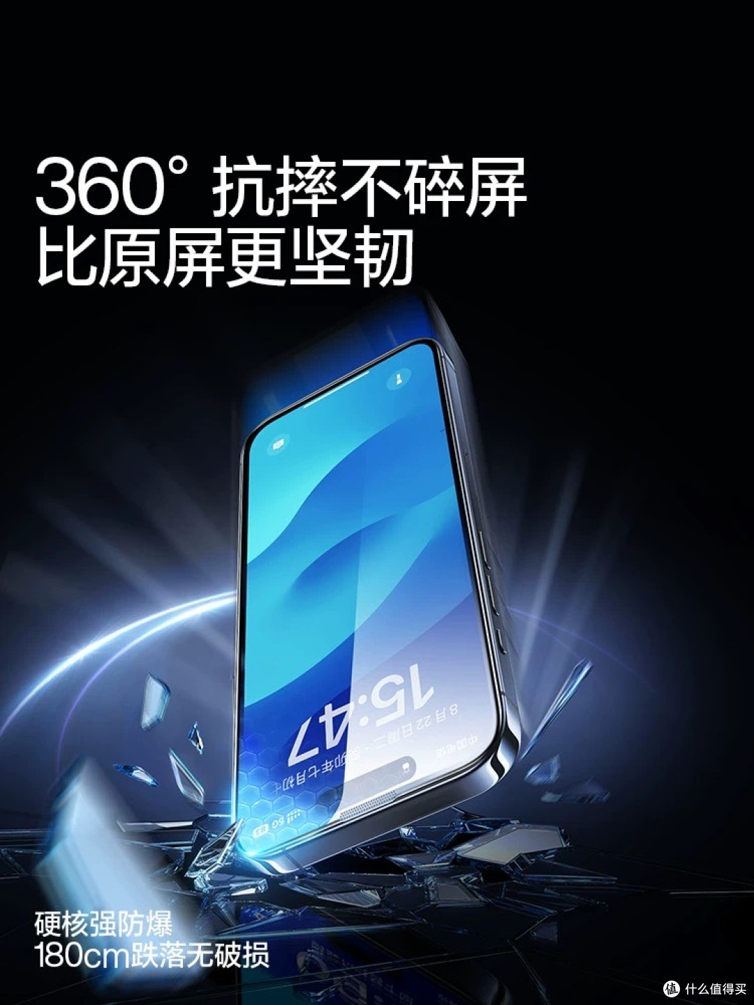 苹果16promax适用闪魔康宁膜