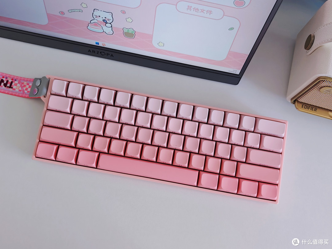 硬核浪漫,颜值与实力双持——狼蛛MINI60HE三模磁轴键盘