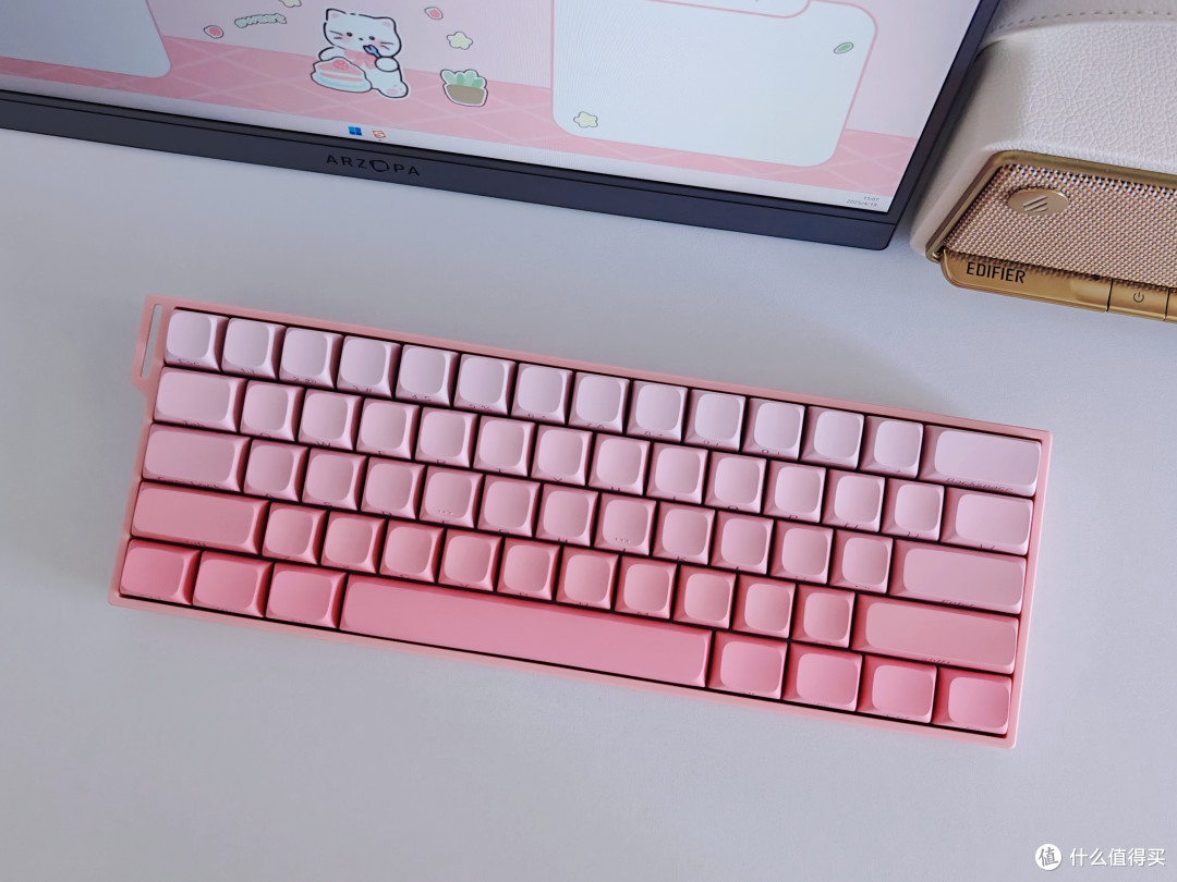 硬核浪漫,颜值与实力双持——狼蛛MINI60HE三模磁轴键盘
