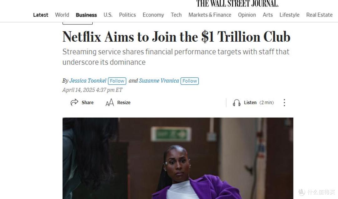2025财报揭示Netflix惊天转型：逆势暴涨10%，目标市值万亿美元