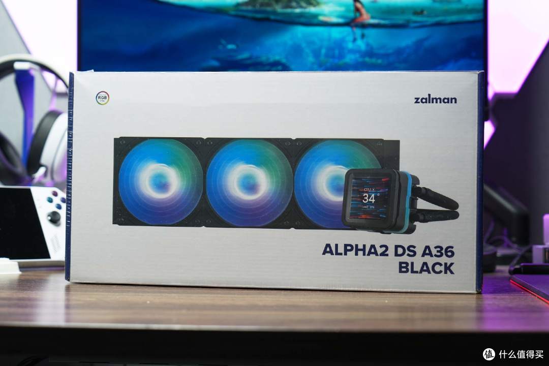 磁吸屏幕, zalman ALPHA2 DS 360水冷开箱