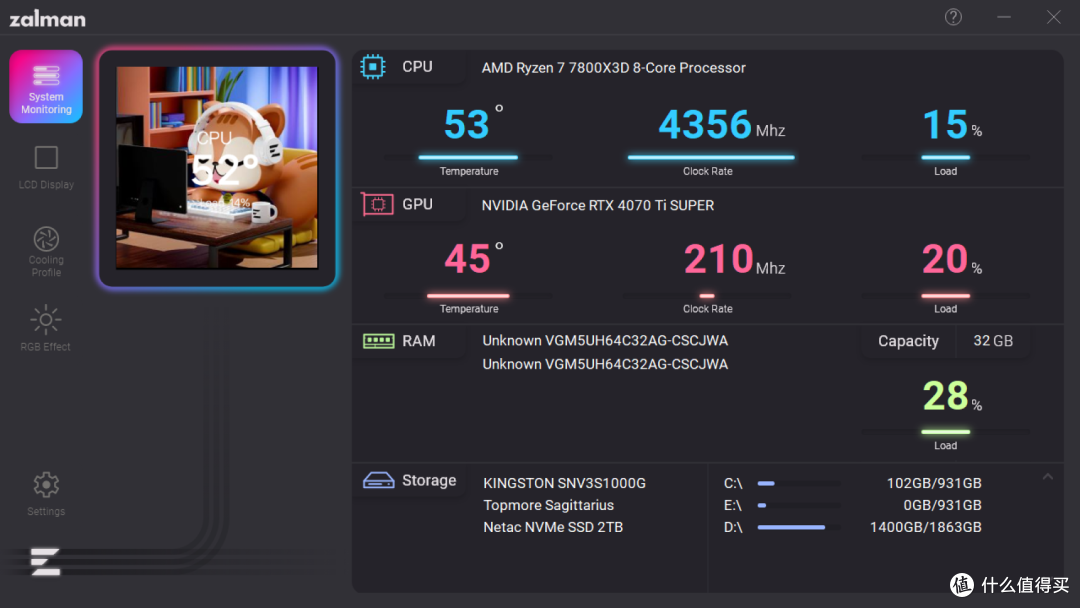磁吸屏幕, zalman ALPHA2 DS 360水冷开箱