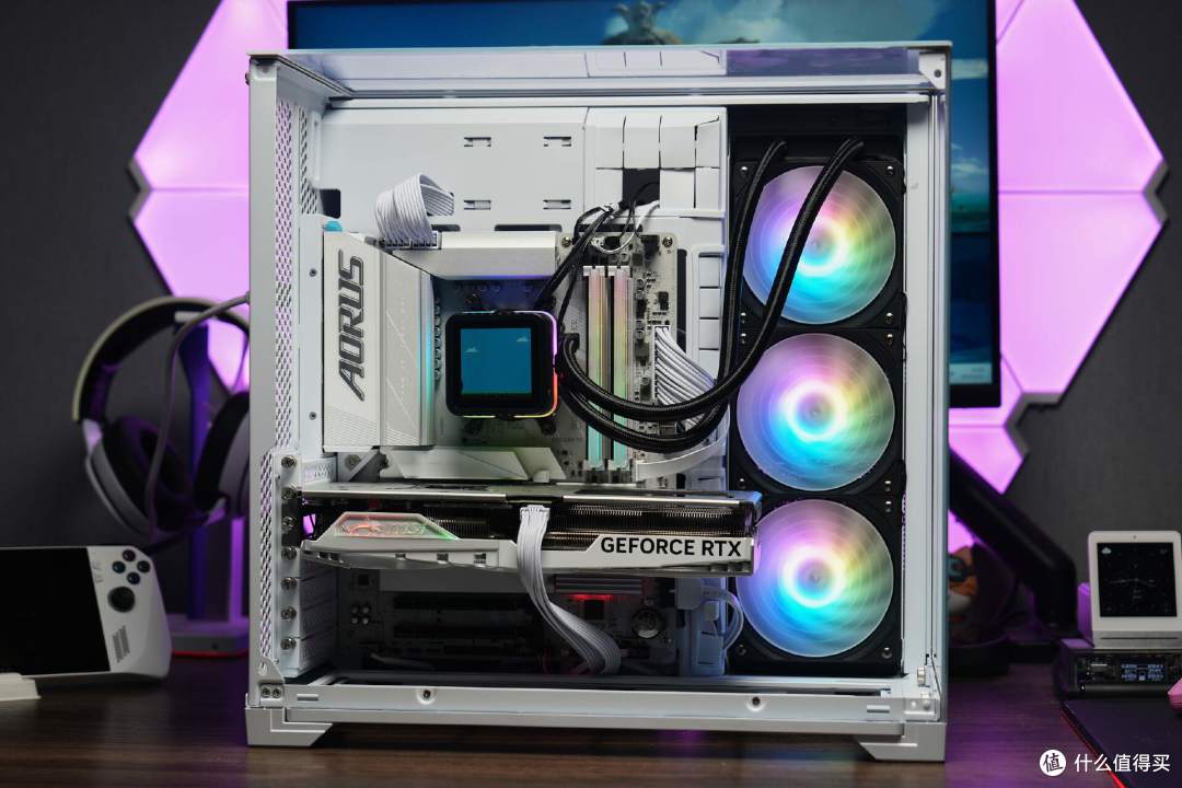磁吸屏幕, zalman ALPHA2 DS 360水冷开箱