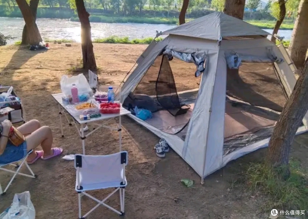 梦多福帐篷,夏日露营的清凉选择,样我们一起快乐的玩耍。