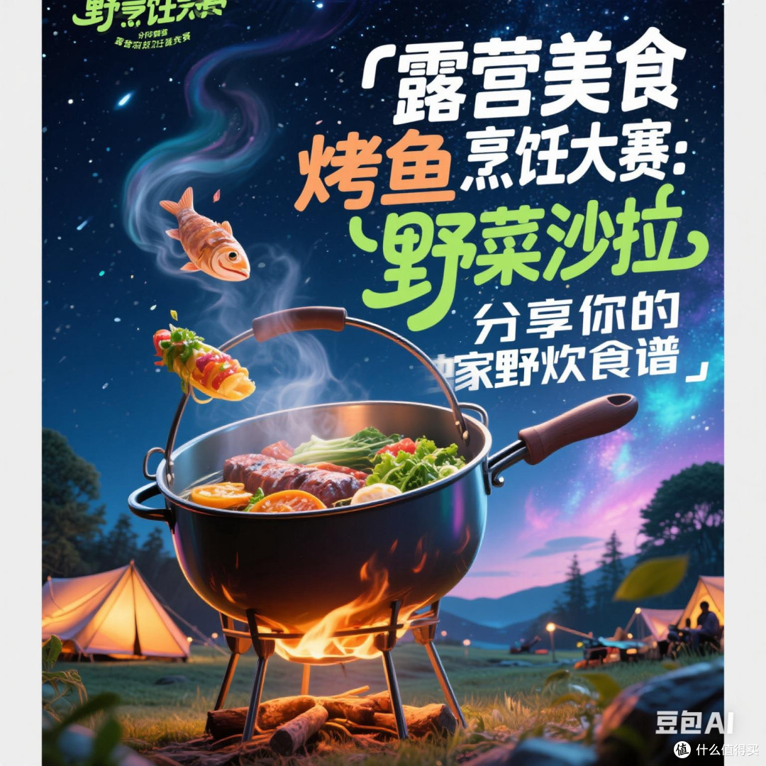 露营美食烹饪大赛:分享你的独家野炊食谱,比如烤鱼、野菜沙拉