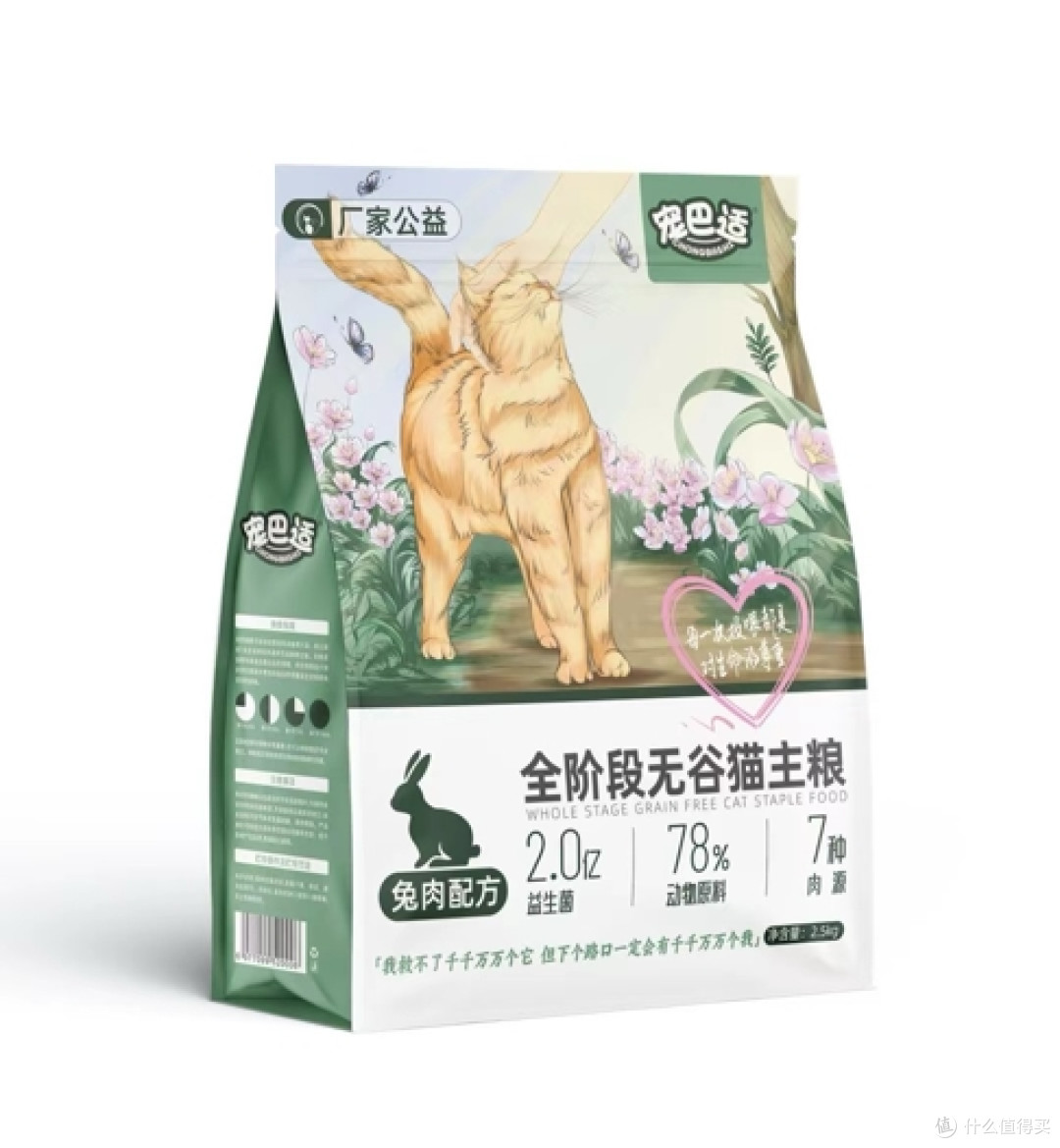 (宠巴适爱心粮2.5KG)