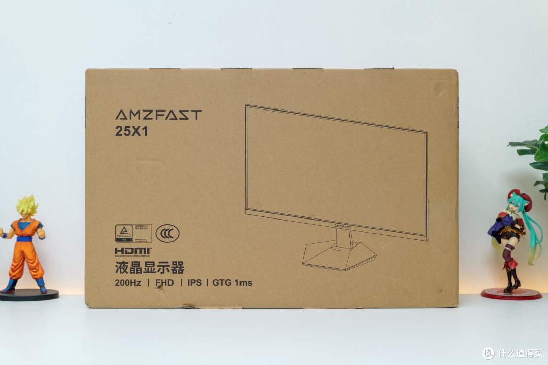 400元价位的200Hz高刷显示器:AMZFAST 锋鸣 25X1上手体验