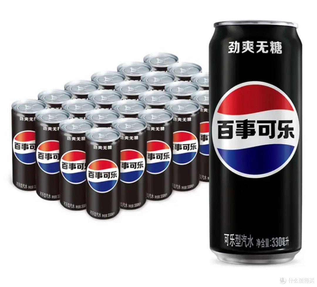 百事可乐无糖黑罐——酷爽无界,畅饮新体验✨