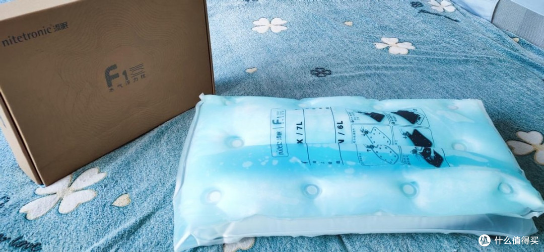 Nitetronic添眠水气浮力枕F1,凉爽舒睡悬浮护颈,科技助眠新选择