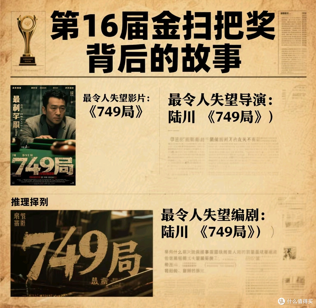 金扫把奖背后749局的失败剖析