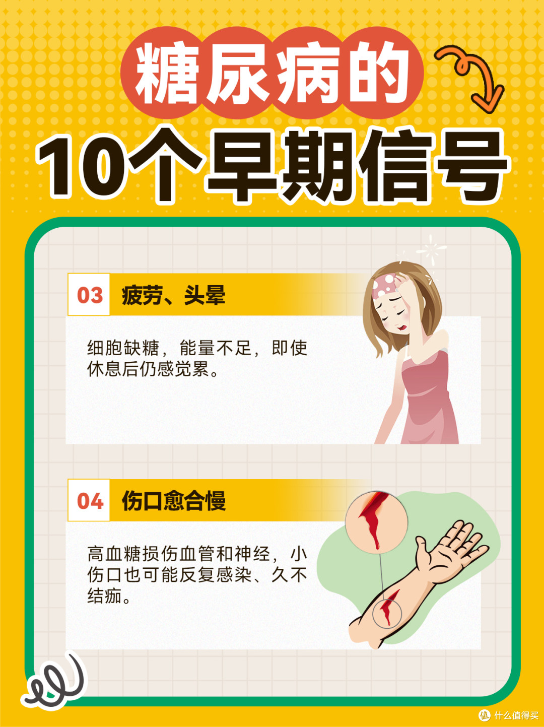糖尿病的10个早期信号,你中了几个?
