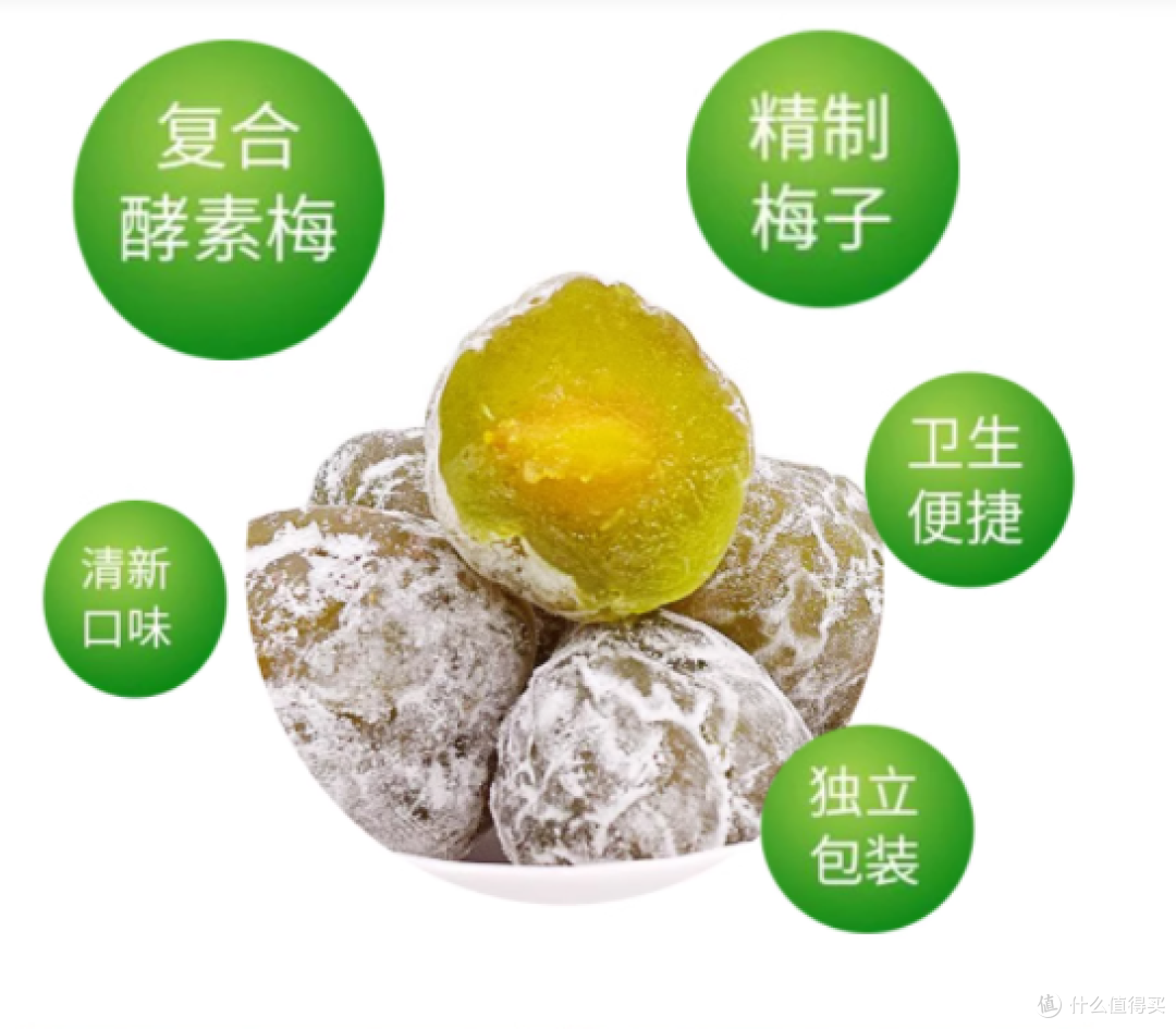 进口酵素正品大颗青梅子四季随吃随排酵素梅随便果增强版孝素秘梅