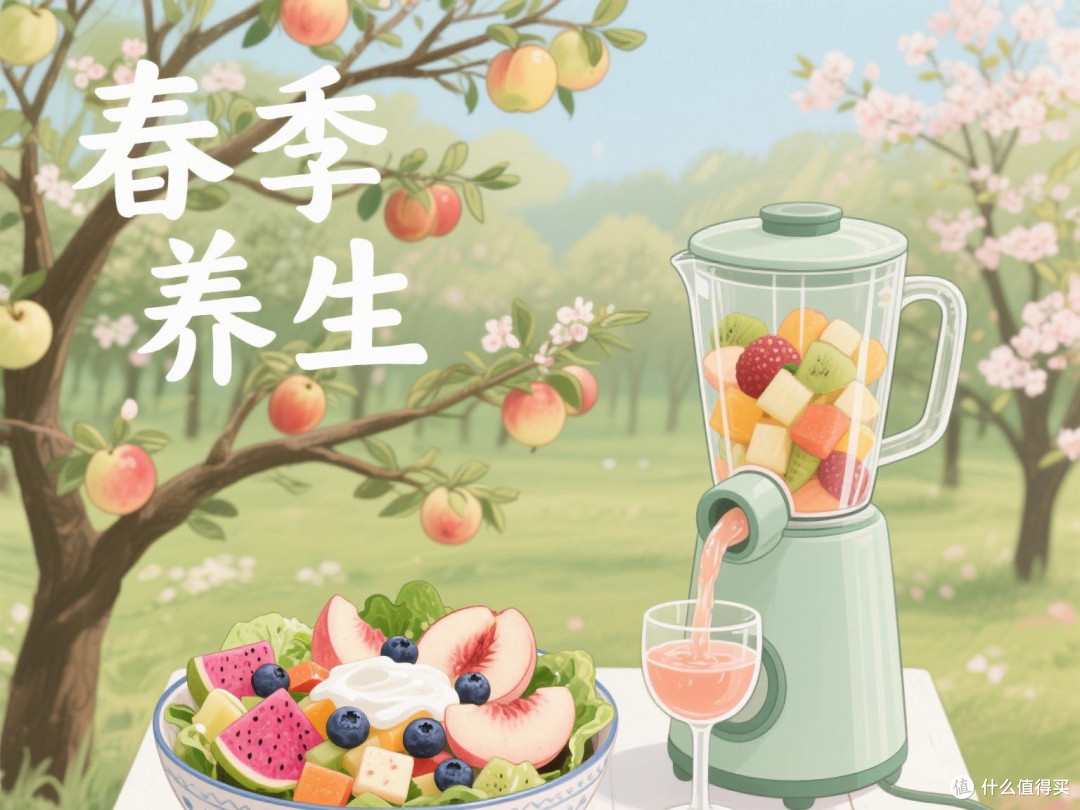 春季养生:水果沙拉、果汁DIY与健康生活方式
