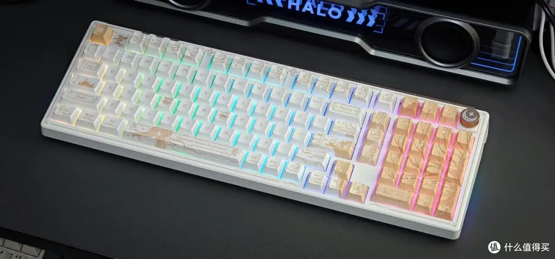 什么我的键盘有魔法??瓦尔基里VK99Pro键影斑斓