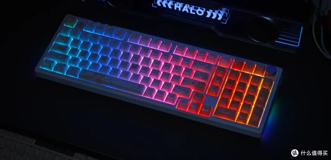 什么我的键盘有魔法??瓦尔基里VK99Pro键影斑斓