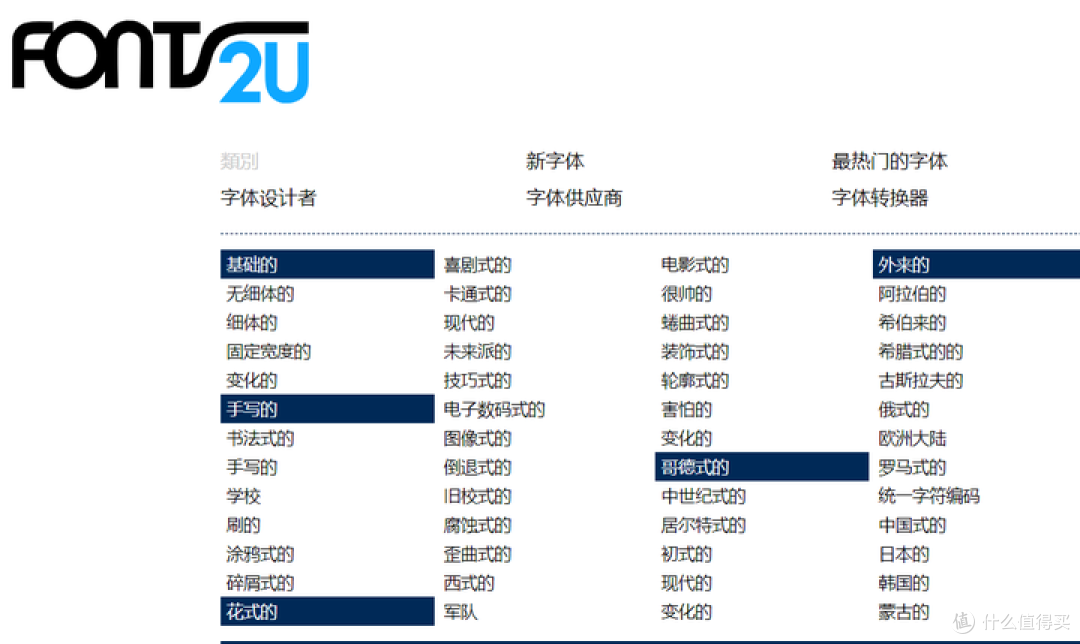设计师必备:20个字体网站推荐,你值得拥有!