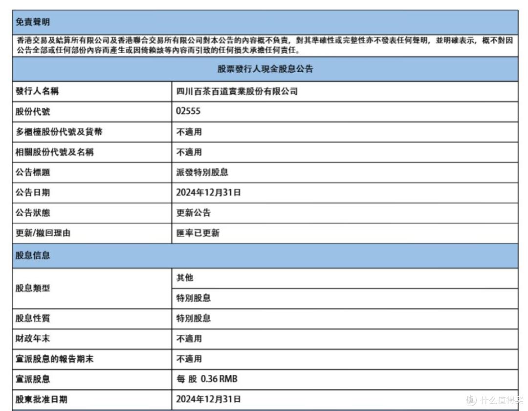 图源：茶百道公告截图